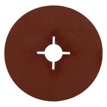 Круг фибровый шлифовальный по металлу Sait 125х22 мм P100 со шлицами шлифовальные круги si fang алмазные 75 100 125 150 мм