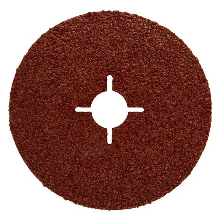 Круг фибровый шлифовальный по металлу Sait 125х22 мм P36 со шлицами шлифовальные круги si fang алмазные 75 100 125 150 мм