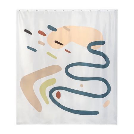 Штора для ванны Moroshka Reflection 1800х2000 мм полиэстер белая (924-301-01) тияна шифоновая занавеска белая