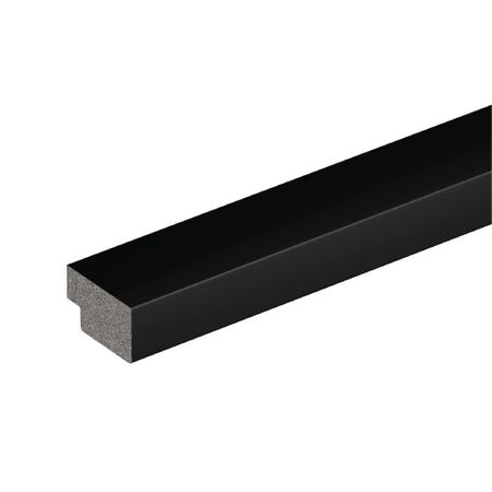 Профиль окантовочный универсальный черный 25х2700х11 мм