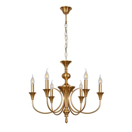 Люстра подвесная Arte Lamp Collinetta E14 240 Вт 8 кв.м (A4094LM-6PB)