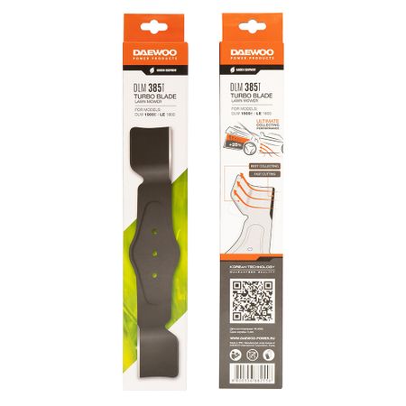Нож для газонокосилки Daewoo 380 мм (DLM 385T)