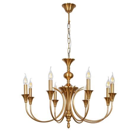 Люстра подвесная Arte Lamp Collinetta E14 320 Вт 8 кв.м (A4094LM-8PB)