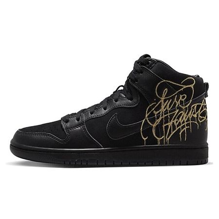 Кроссовки NIKE Кроссовки SB Dunk High FAUST Black Gold