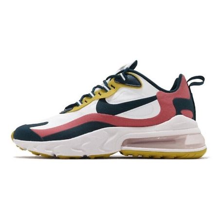 Кроссовки NIKE Кроссовки Air Max 270 React White Turquoise Yellow