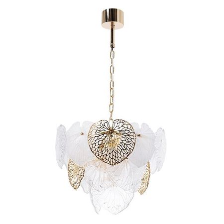 люстра подвесная ARTE LAMP Капри E14 6х40Вт металл золото трансформатор освещения ysrsai zigbee 24в 120 240вт cct rgbcct