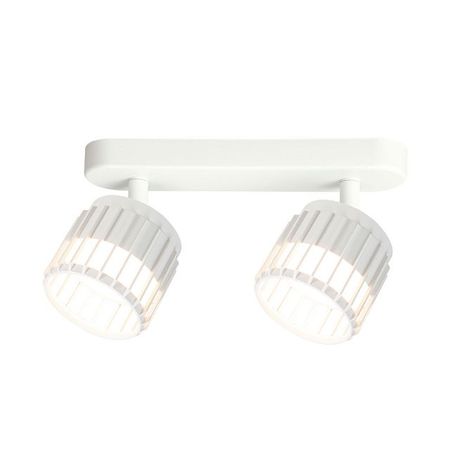 спот ARTE LAMP Атрия GX53 2х12Вт металл белый трансформатор освещения ysrsai zigbee 24в 120 240вт cct rgbcct