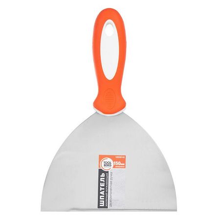 шпатель малярный TOOLBERG двухкомпонентная ручка 150мм, арт.1203015