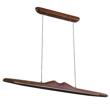 светильник подвесной ARTE LAMP Конка LED 1х19Вт дерево коричневый хомут implast g130 80 80мм пвх коричневый