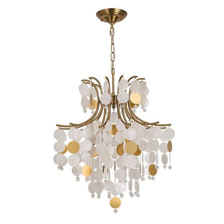 люстра подвесная ARTE LAMP Пипирима E14 6х40Вт металл бронза трансформатор освещения ysrsai zigbee 24в 120 240вт cct rgbcct