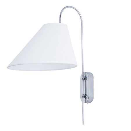 бра ARTE LAMP Рондо E14 1х40Вт металл хром
