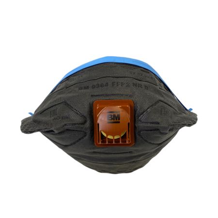 Полумаска защитная от аэрозолей BM 1шт 9364FFP2NRD