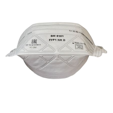 Полумаска защитная от аэрозолей BM 1шт 9101FFP1NRD