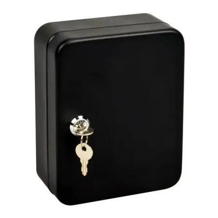 Шкаф для ключей сталь 20×16 см 20 ключей цвет черный