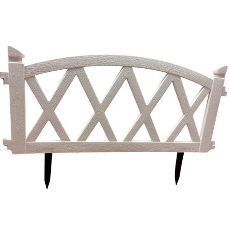 Забор декоративный Standartpark Арка 0,26х0,6 м 0,91 кг сборный белый миниатюрный деревянный забор 6 шт белый коричневый