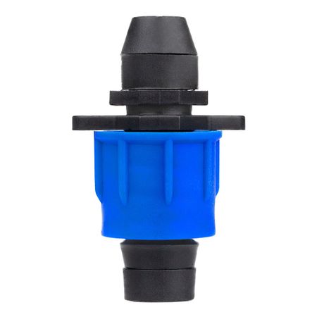 Соединитель для капельной трубки 16 мм MasterProf пластиковый с уплотнительной резинкой (ДС.060085) пластиковый соединитель для гофрированной трубки ad10 ad54 5