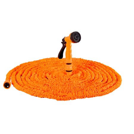 Шланг поливочный 1/2-3/4 80 м однослойный Вихрь растягивающийся 7 режимов (73/7/2/38) соединители для полива sgoohan pp abs g1 2 4 20 мм