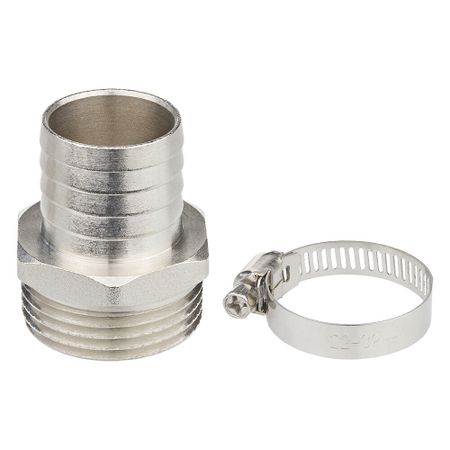 Комплект 1 для подключения садового шланга MasterProf наружная резьба латунный (ДС.020041) быстроразъемные соединения для садового шланга lwhrr