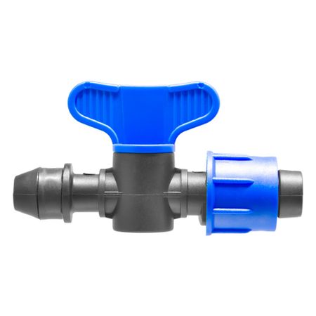 Кран для капельного полива стартовый 16 мм 5/8 MasterProf пластиковый с уплотнительной резинкой (ДС.060090)