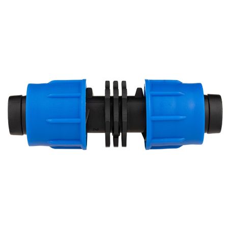 Соединитель для капельной трубки ремонтный 16 мм MasterProf пластиковый (ДС.060086) пластиковый соединитель для гофрированной трубки ad10 ad54 5