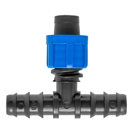 Соединитель для капельной трубки тройник 16 мм переходной MasterProf пластиковый (ДС.060092) пластиковый соединитель для гофрированной трубки ad10 ad54 5