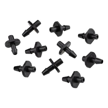 Соединитель для капельной трубки стартовый 16 мм MasterProf пластиковый (10 шт.) (ДС.070727) пластиковый соединитель для гофрированной трубки ad10 ad54 5