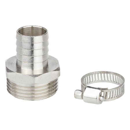 Комплект 3/4х1 для подключения садового шланга MasterProf наружная резьба латунный (ДС.020040) быстроразъемные соединения для садового шланга lwhrr