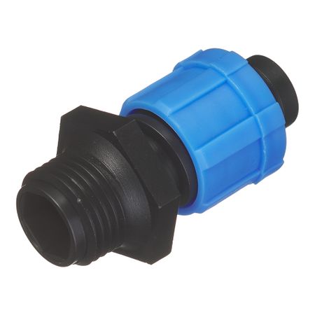 Коннектор 1/2 для капельной трубки 16 мм Профитт пластиковый (1681483) fca swg 12 8 адаптер для chrysler work на maxisys im608 launch x431 v obdstar chrysler 12 8 коннектор