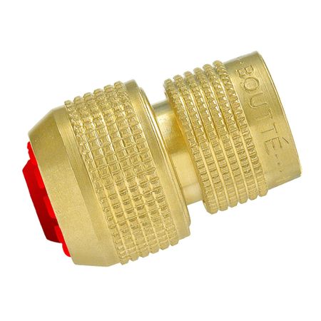 Адаптер 1/2 для соединения шлангов Профитт внутренняя резьба латунный с аквастопом (0102778-RCS) адаптер для заправки пропана 1 фунт латунный 2 шт