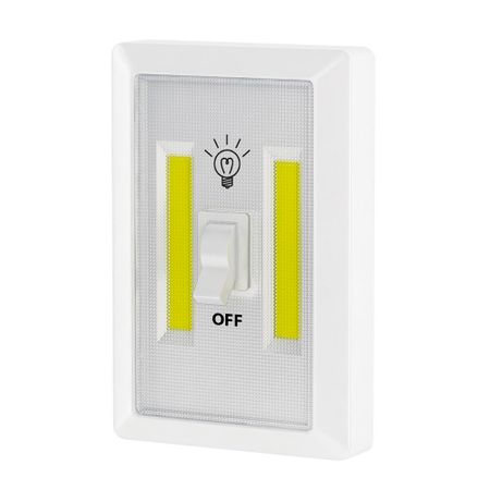 Фонарь светильник Фотон WB-150 (22956) светодиодный 2 LED 3 Вт на батарейках ААА пластик светильник ночник ogm месяц 3хаа пластик желтый