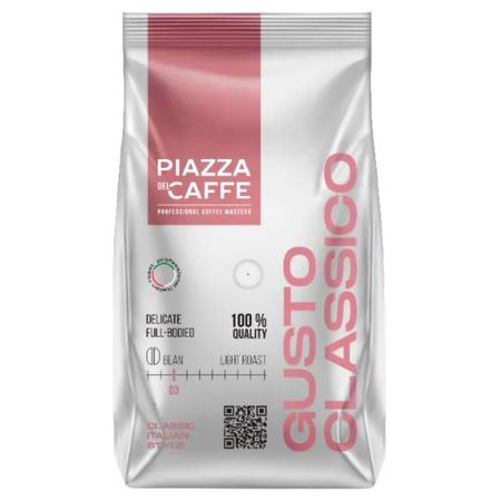 Кофе зерновой Piazza del Caffe густо классико 900 г