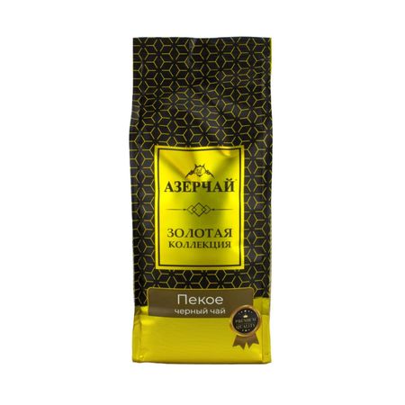 Чай чёрный Азерчай пекое gold collection 250 г