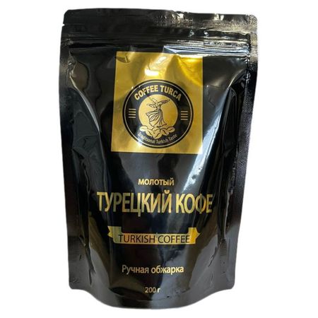 Кофе молотый Coffee Turca Turkish coffee молотый 200 г копия монеты бразилия 20 000 рейс иоанн v 22k