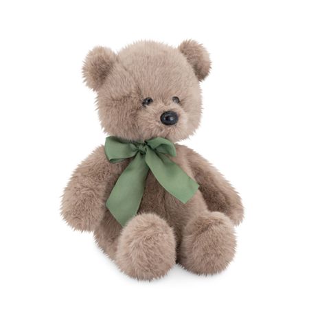 Мягкая игрушка Orange toys Тёпа мокко с зеленым бантом 25 см.