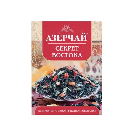 Чай чёрный Азерчай байховый, секрет востока, 90 г