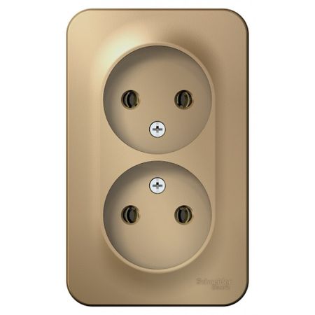 Розетка Systeme Electric Blanca накладная титан (BLNRA000214)