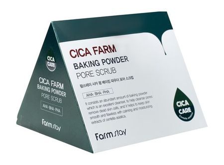 FarmStay Cica Farm Baking Powder Pore Scrub Pack сода salina пищевая 450 г