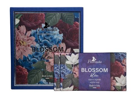 Florinda Blossom Bleu Vegetal Soap Set