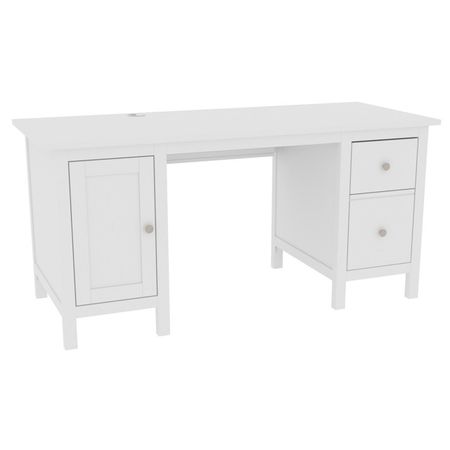 стол Кантри 1550х650х740мм белый сосна шкаф кантри 2 двери 1200х590х1970мм сосна