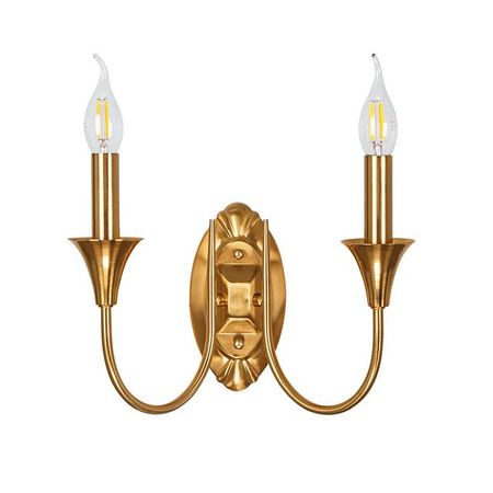 бра ARTE LAMP Коллонетта E14 2х40Вт металл медь спот поворотный ritter artin gu10 40вт металл белый