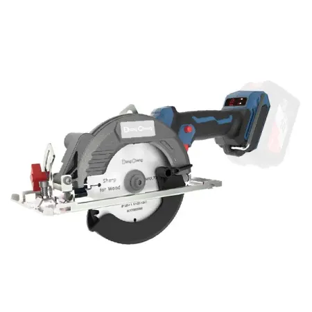 Пила циркулярная аккумуляторная Dongcheng DCMY140S, 20 В Li-ion, без АКБ и ЗУ, 140 мм мини турбовентилятор 10000 мач бесщеточный