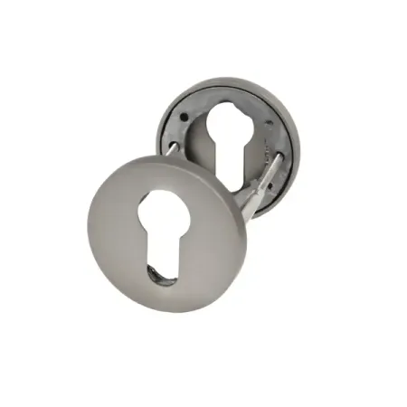 Накладка на замочную скважину KREAFORTA цвет никель 2 шт. серая накладка на зеркало заднего вида для audi q3 rsq3 2012 2018 8u0857593 8u0 857 593