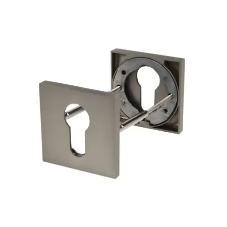 Накладка на замочную скважину KREAFORTA квадратная цвет никель 2 шт. мини отвертка deli никель овый ной сплав