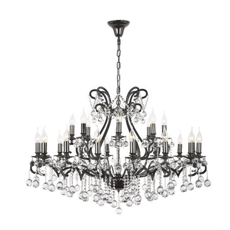 Люстра хрустальная на цепи Dio D'Arte ISOLA E 1.1.24.600 NB