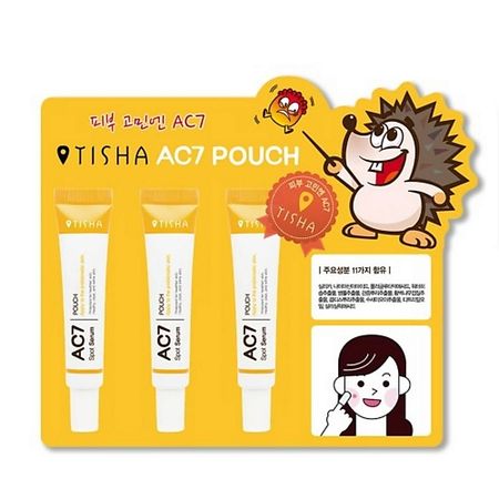 Сыворотка для лица TISHA Корейская точечная сыворотка для проблемной кожи лица от прыщей , угрей и акне