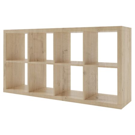 стеллаж PIANO 4x2 1444x752x280мм дуб бунратти тамбурат