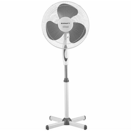 вентилятор напольный KRAFT KF-FS40-1621G серый