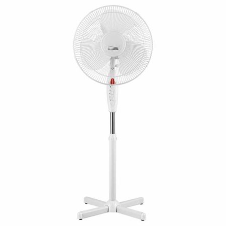 вентилятор напольный KRAFT KF-FS40-1621W 40Вт белый