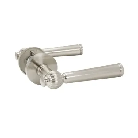 Дверная ручка на розетке Edson EDS-31-R2 без запирания цвет никель ручка дверная rucetti 02 никель сатиновый