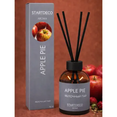 Диффузор Startdeco Apple Pie S311611 50 мл для volkswagen vw passat magotan b7 wagon alltrack автомобильный задний оконный боковой спойлер диффузор сплиттеры крышка 2011 2015 глянцевый